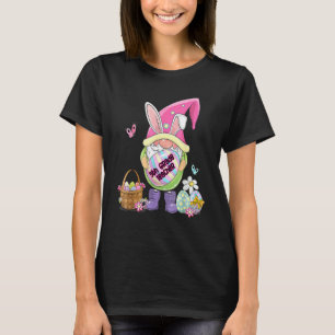 Funny Gnome Holding Paaseieren 5e graad leraar T-shirt