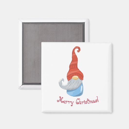 Funny gnome magneet (Voorkant / Achterkant)