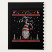 Funny Gnome Merry Kerstmis Planner (Achterkant)