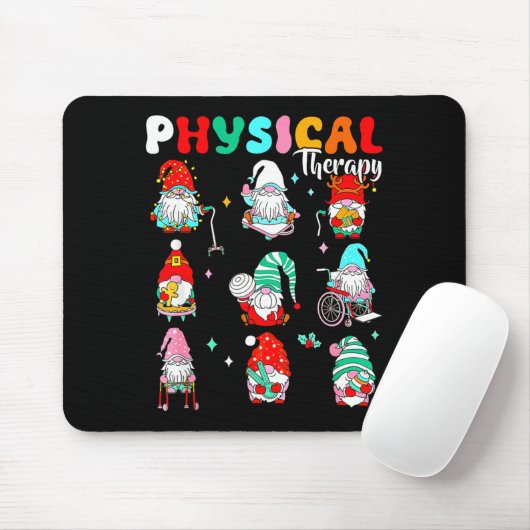 Funny Gnome Physical Therapy Pt Physical Therast C Muismat (Met muis)