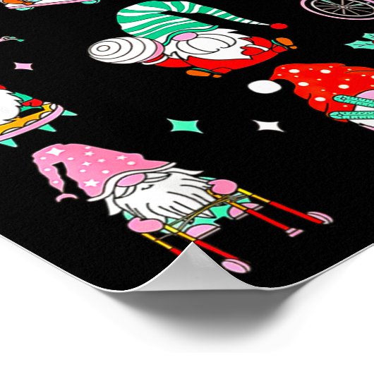 Funny Gnome Physical Therapy Pt Physical Therast C Poster (Hoek)