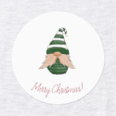 Funny Gnome Retour Adreslabels – Schattigee Gnome Labels (Design 1)