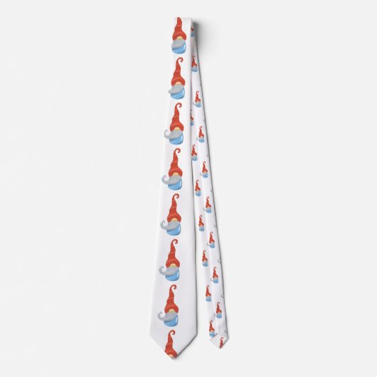 Funny gnome stropdas (Voorkant)
