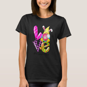 Funny Gnome Teach Love Inspire Paraprofessional Ea T-shirt