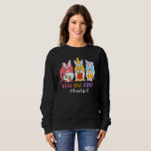 Funny Gnome Teach Love Inspire Paraprofessional Ea Trui (Voorkant volledig)