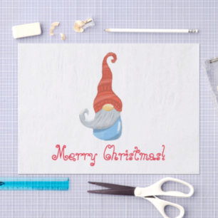 Funny gnome tissuepapier