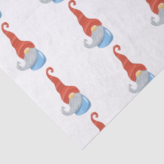 Funny gnome tissuepapier (Detail)