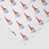 Funny gnome  tissuepapier (Detail)