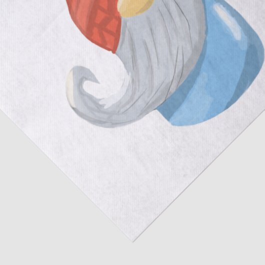 Funny gnome tissuepapier (Detail)