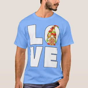 Funny Gnome voor Italiaanse zomervakantie T-shirt