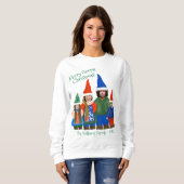 Funny Gnome Your Family Ugly met kerstkeuken Trui (Voorkant volledig)