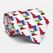 Funny gnomen stropdas (Opgerold)