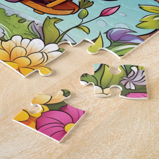 Funny Gnomes Legpuzzel (Zijkant)