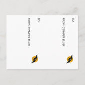 Funny Gnomes School Party Halloween Card Briefkaart (Achterkant)