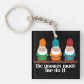 Funny Gnomes Sleutelhanger (voorkant)