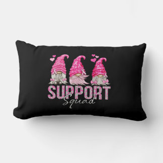 Funny Gnomies Support Squad Breast Cancer Awarenes Kussen