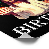 Funny Go Jesus Het is jouw verjaardag Merry Kerstm Poster (Hoek)