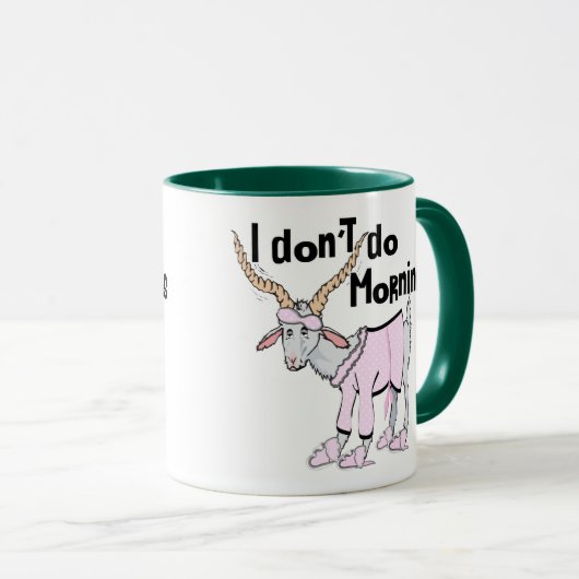 Funny Goat Apparel Mok (Voorkant rechts)