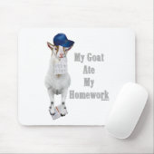 Funny Goat Ate Mijn thuiswerk Muismat (Met muis)