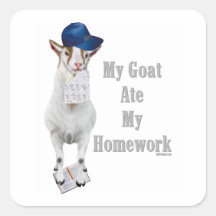 Funny Goat Ate Mijn thuiswerk