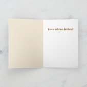 Funny Goat Banquet Birthday Kaart (Binnen)