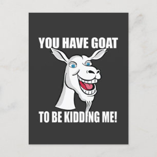 Funny Goat Briefkaart