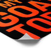 Funny Goat Design For Men Women Kids Boer Pygmy Go Poster (Hoek)