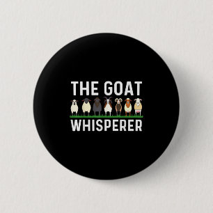 Funny Goat Design Mannen Vrouwen Kind Boerderij Di Ronde Button 5,7 Cm