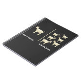 Funny Goat Farmer Humor Farming Notitieboek (Linkerzijde)