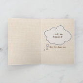 Funny Goat for 71st Birthday Card Kaart (Binnen)