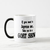 Funny Goat Gezegden Magische Mok (Links)