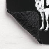 Funny Goat Gift Dad Sarcastic Graphic  Muismat (Hoek)