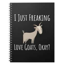 Funny Goat Gifts For Goat Lovers Farm Animal Humor Notitieboek