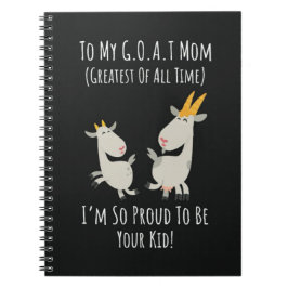 Funny Goat Gifts For Mom Women Mama Lover Notitieboek