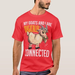Funny Goat Lover Farming Farmer Boerderij Animal G T-shirt