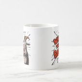 Funny Goat Meme - "Wat is de BAAA?" Hilarious Anim Koffiemok (Center)