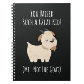 Funny Goat Mom Gifts Women Owner Pet Mama Mommy Notitieboek (Voorkant)