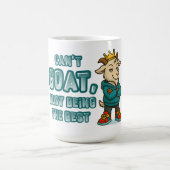 Funny Goat Mug with Crown & Swagger Attitude Koffiemok (Center)