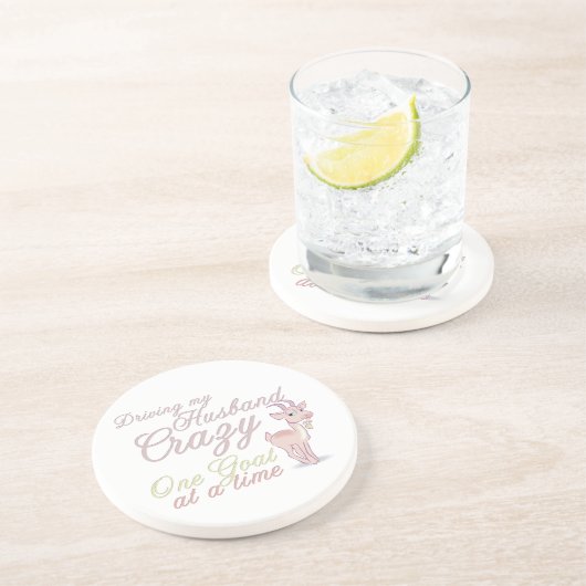 Funny Goat Onderzetter (Zijkant)