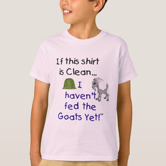 Funny Goat Shirten T-shirt (Voorkant)