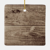 Funny Goat Specialized Photo Munchy-kerstkaart Keramisch Ornament (Achterkant)