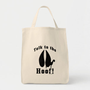 Funny Goat Talk to Hoof Tote Bag