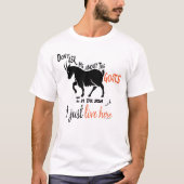 FUNNY GOAT | Vraag me niet naar de Goats Son T-shirt (Voorkant)