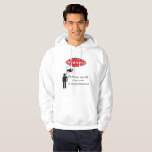 Funny Goat Warning Hoodie (Voorkant volledig)