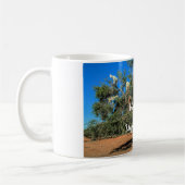 Funny Goats in Trees Welkom onverwacht Koffiemok (Links)