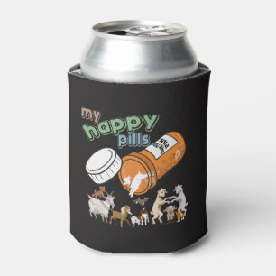FUNNY GOATS   Mijn Happy Pills GetYerGoat Blikjeskoeler