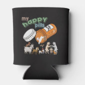 FUNNY GOATS | Mijn Happy Pills GetYerGoat Blikjeskoeler (Achterkant)