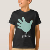 Funny Gobble Turkey Glove Medical Nures Thanksgivi T-shirt (Voorkant)