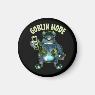 Funny Goblin Mode Lazy Troll Slobbin Antisocial T Magneet