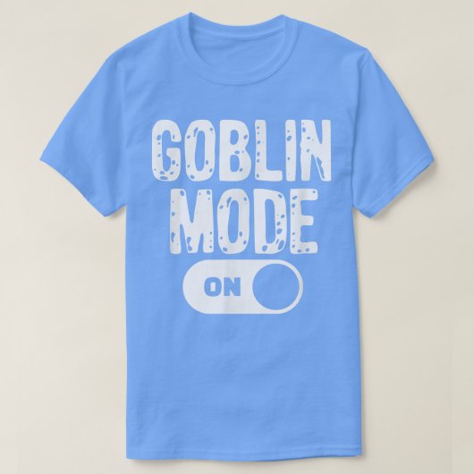 Funny Goblin Mode Trend Goblincore T-shirt (Design voorkant)